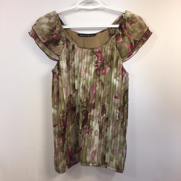 Zac & Rachel Blouse, Size M - Picture 1 of 6